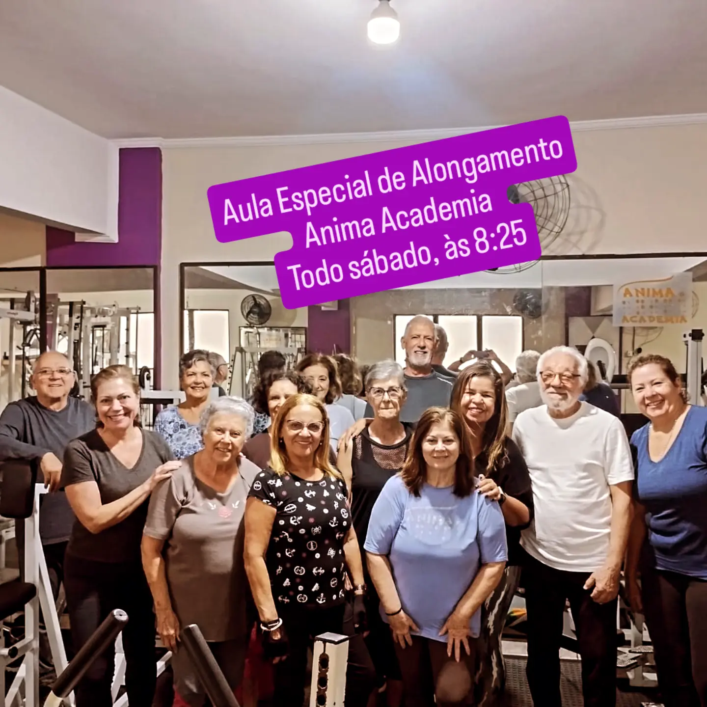 Aula Especial de Alongamento na Anima Academia
